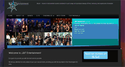 Desktop Screenshot of jjtentertainment.com