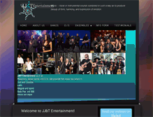 Tablet Screenshot of jjtentertainment.com